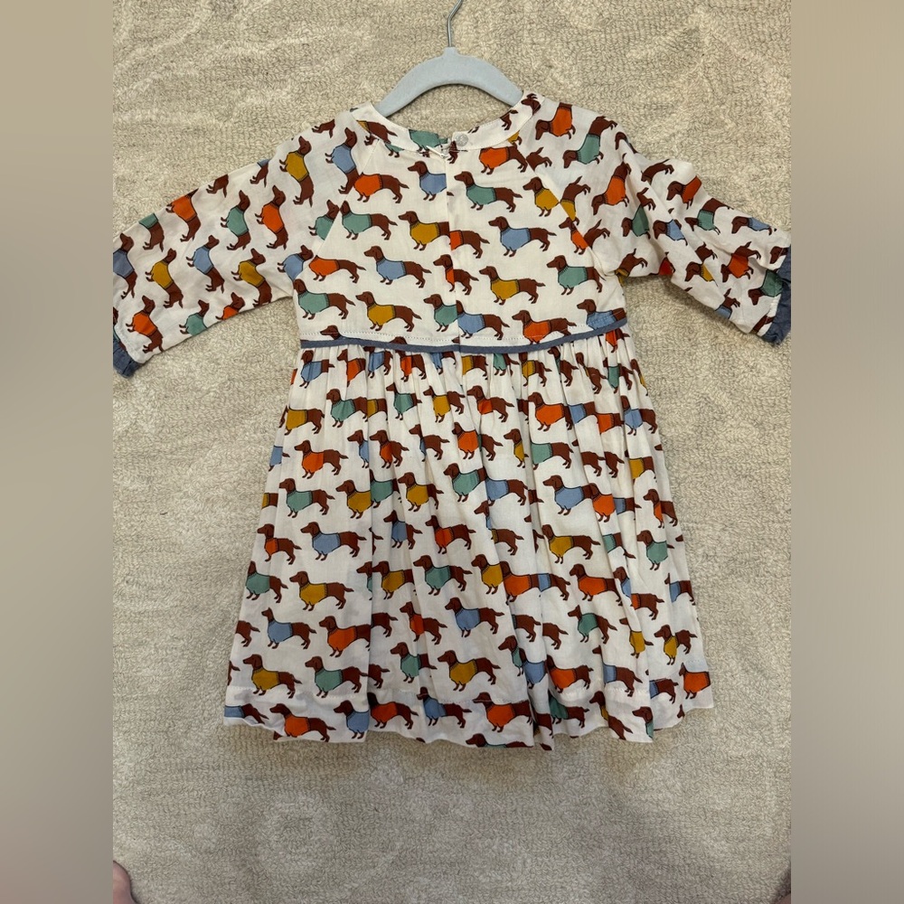 3Y Pink Chicken Olive Dress in Sweater Dogs/ Dachshunds - Picture 3 of 3